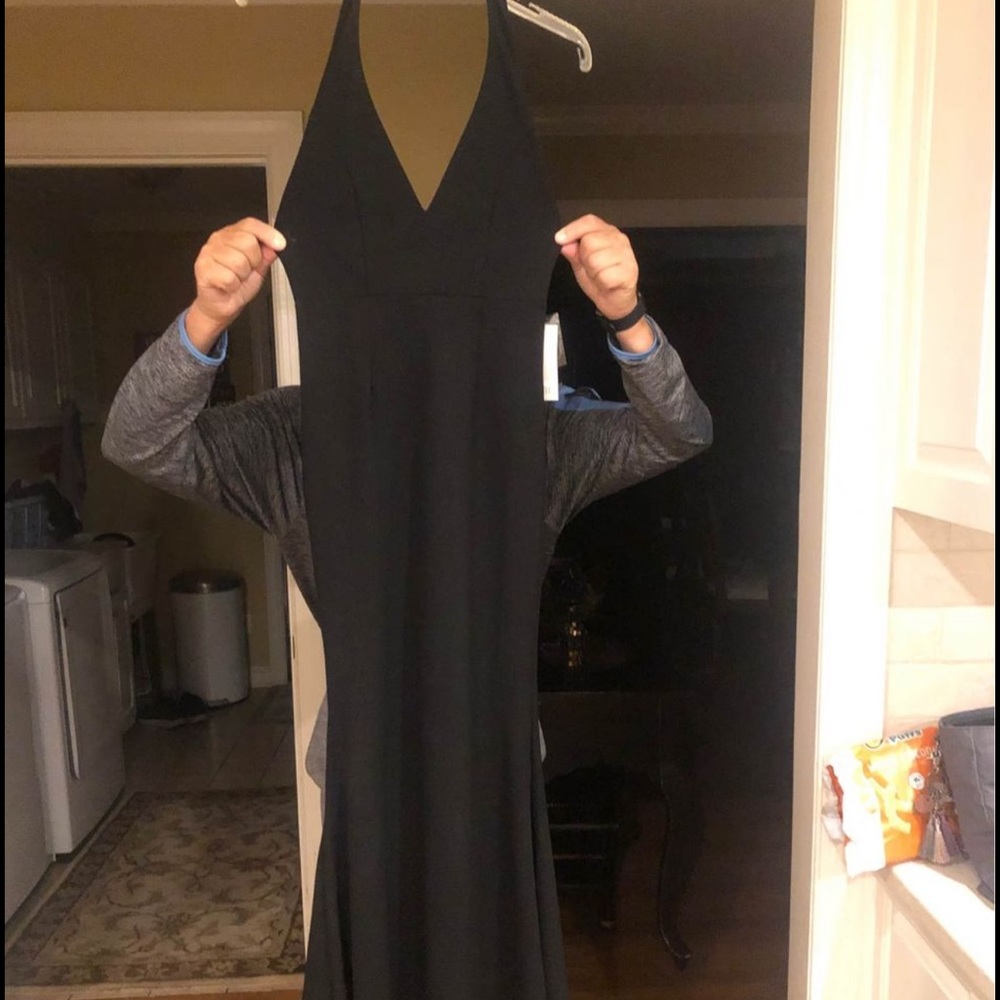 Formal black dress